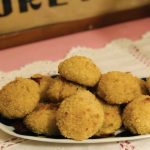 Polpette di ceci con cuore di gorgonzola