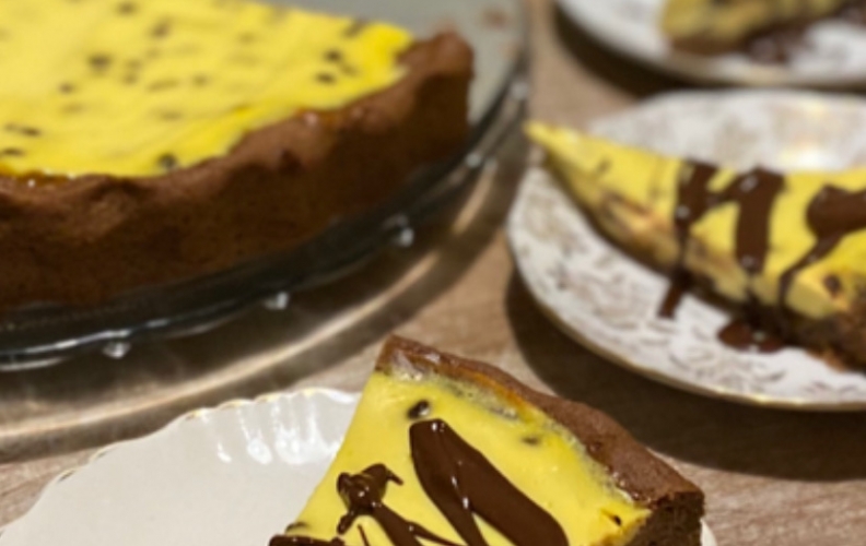 Cheesecake al cioccolato!