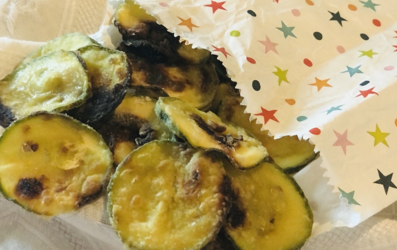 Chips di zucchine (al forno)