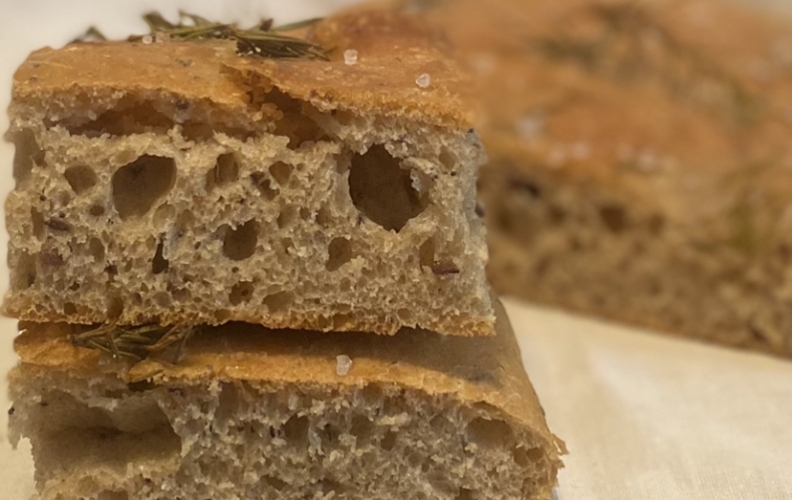 Focaccia ai cereali