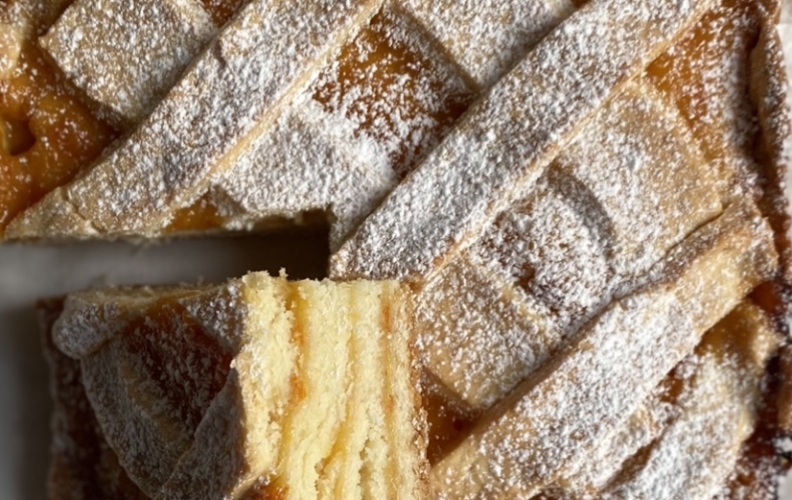 Crostata a strati (ricetta vegana)